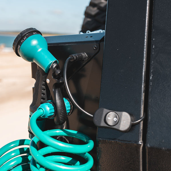 Lockable 22L Jerry Can Holder - Black from ONTAP Products